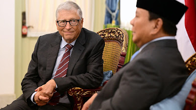 "Prabowo: Indonesia Jadi Lokasi Uji Coba Vaksin TBC yang Dikembangkan Bill Gates"